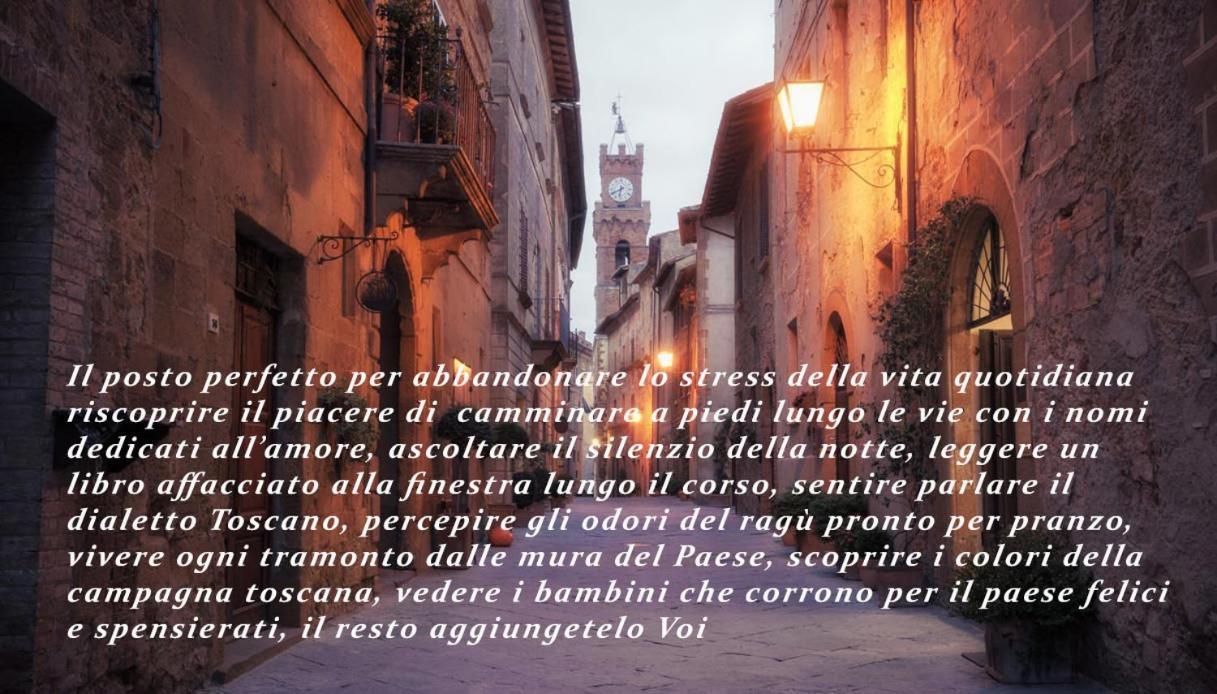 Casa Olivieri Pienza Exterior foto